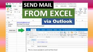 Send Mail From Excel via Outlook