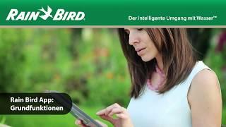 Rain Bird App: Grundfunktionen (German)