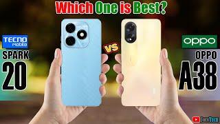 WOWWW AMAZING   DECODING THE SUPERIORITY! Tecno Spark 20 Vs Oppo A38