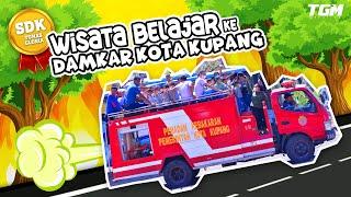 Wisata Belajar SD Kristen Tunas Gloria | Pemadam Kebakaran Kota Kupang