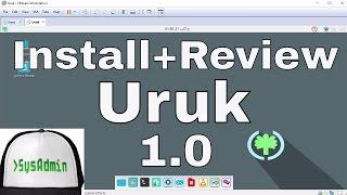 How to Install Uruk GNU/Linux 1.0 + Review + VMware Tools on VMware Workstation Tutorial [HD]