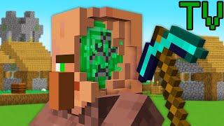 POSSO MINERAR VILLAGERS NO MINECRAFT!