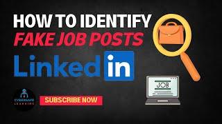 How to Identify Fake Job Posts on LinkedIn | Cybersafe Learning