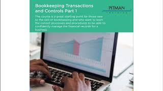 Bookkeeping Transactions and Controls Part 1