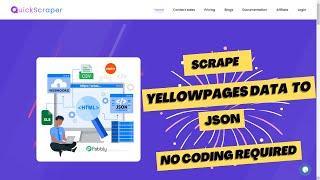 How to Scrape Data from YellowPages using QuickScraper?