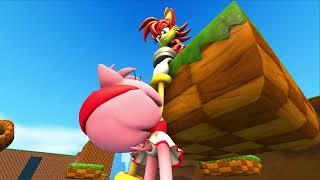 Amy (Sonic) Handstomp Animation