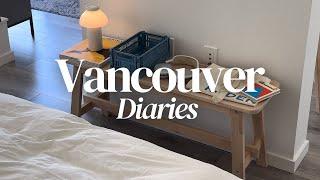 Living In Vancouver | weekly vlog, recent pickups, studio apartment.