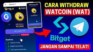 WAJIB TAU!! TUTORIAL CARA WITHDRAW / KLAIM TOKEN WATCOIN By GAMEE (WAT) | STEP BY STEP!