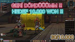 GERİ GELDİK 10.000 WON!! HAYALE DÜŞTÜÜK PART 1 #bagjanamu ! (30/10.000) #metin2 #metin2tr