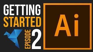 Adobe Illustrator CC 2019 for Beginners | Getting Started Tutorial | Episode 2