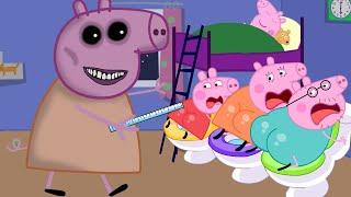 Zombie Apocalypse, Peppa Pig Having Nightmares With ZOMBIES ?? | Peppa Pig Funny Animation