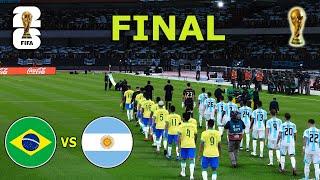 BRAZIL vs ARGENTINA - FINAL  | FIFA World Cup 2026 USA | Full Match All Goals | PES Gameplay