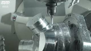 Tebis 5-Axis Simultaneous Machining- Aerospace Part