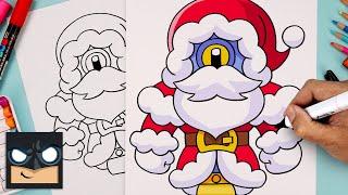 How To Draw Santa Stu | Brawl Stars