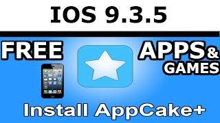 [ IOS 9.3.5 jailbreak ] HOW TO INSTALL APPCAKE THROUGH CYDIA FOR IOS IPAD IPHONE [ FREE GAMES & APPS