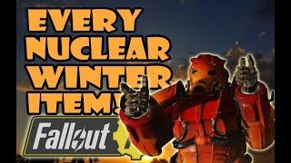 [Fallout 76] Every Still Obtainable Nuclear Winter Item! (As of July 2024)