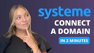 How to Connect your Domain in Systeme.io (step by step)