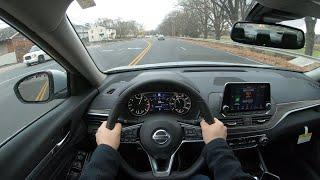 2021 NISSAN ALTIMA POV Test Drive and Impressions in 4K