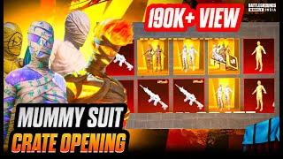 LUCKIEST MUMMY SET CRATE OPENING | Anniversary Crate Opening | | New Mummy Set Crate Opening | BGMI