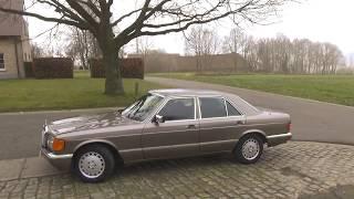 1986 Mercedes 300 SE (W 126) Walk Around + Drive