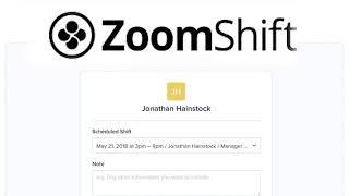 How to use ZoomShift's GPS Time Clock