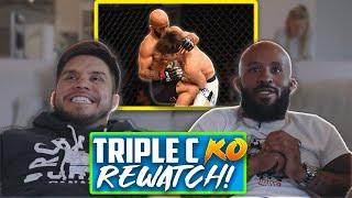 *FULL FIGHT* Demetrious Johnson & Henry Cejudo Watch Back Their First Fight vs Each Other MUST WATCH