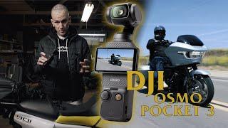 DJI OSMO POCKET 3 FOR MOTORCYCLES!