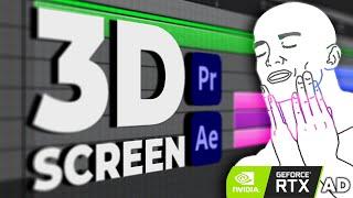 How To Edit The 3D Screen Effect (Premiere Pro/After Effects)