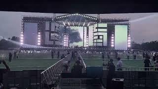 Outdoor rental led screen+moving head beam light for the event