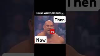 Young wrestler now vs then#wwe #oldlegends #wrestlinglegend