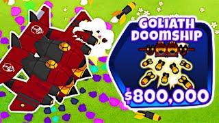 NEW 5-5-5 ACE PARAGON - The Goliath Doomship! (Bloons TD 6)