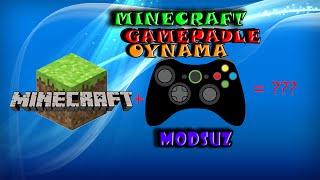 Minecraftı Gamepad İle Oynama MODSUZ (JoyToKey) 720p HD