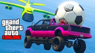 THE ASTONISHING SOCCER BALL MONTAGE! || GTA 5 Online || PC (Funny Moments)