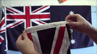 Australian Flag Fully Sewn by Australian Flag Makers