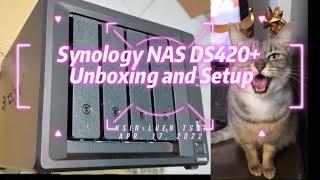 Synology NAS DS420+ Unboxing and Setup 完整無痛安裝NAS與設定過程