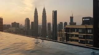 Eaton Residence Klcc Kuala Lumpur Best Pool View and Sunset Infinity Pool