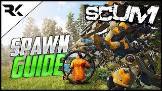 Scum - How To Use Admin Commands | spawn | teleport | Weapons | Anything..
