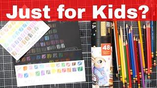 A New Fave? Arteza Erasable Kids Colored Pencils vs Col-Erase