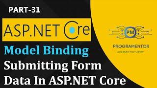 31 | Model Binding In ASP.NET Core 6 | Form Submission In ASP.NET Core | Learn ASP.NET (Hindi/Urdu)