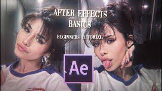 AFTER EFFECTS TUTORIAL BEGINNERS (LEARNT THE BASICS OF AE)