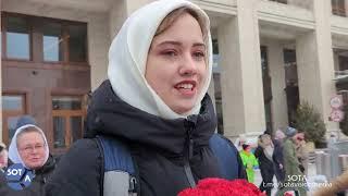 Жены мобилизованных вышли на Красную площадь: выступили против войны и президента Путина