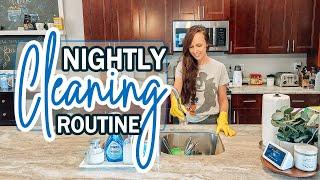 *NEW* NIGHTLY CLEANING ROUTINE | POWER HOUR CLEAN WITH ME | MOM OF 2