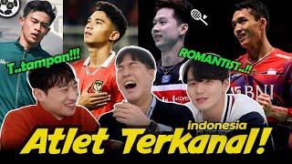 Pria Korea pertama lihat ATLET Terkenal di INDONESIA | Asnawi, Kevin, Marselino, Jonathan