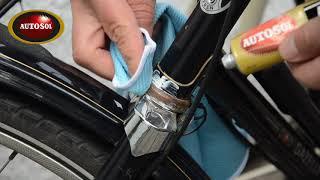 Quick´n´easy: Autosol® Metal Polish on Dutch Bike