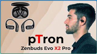 pTron Zenbuds evo X2 Pro TWS with Open Ear Design and great sound quality 