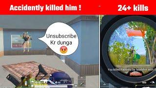 Accidently killed my Angry Subscriber  | Pubg lite Gameplay By - Gamo Boy