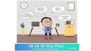 30 60 90 Day Plan Templates | Creative Template Ideas To Showcase Your 30-60-90 Day Plan