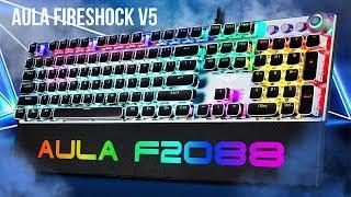 Механическая  клавиатура с подсветкой . Это ШЕДЕВР !!!  AULA F2088 Mechanical  Keyboard