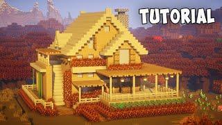 Minecraft: How to Build a Wooden House | Easy Survival House Tutorial