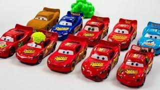 Lightning McQueen Clones Everywhere Multiplier Mater's Button Chaos Disney Cars Toys Movies - ACTION